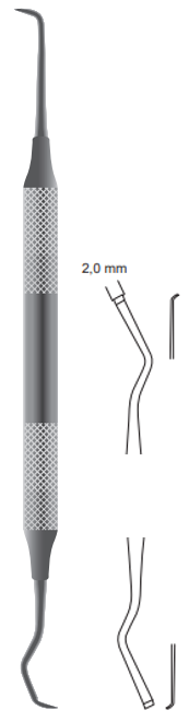 Product Spectrum Goldman-Fox Scaler 5, 2.0mm Diameter, 7" (17.5cm) | SAH.790022 Image