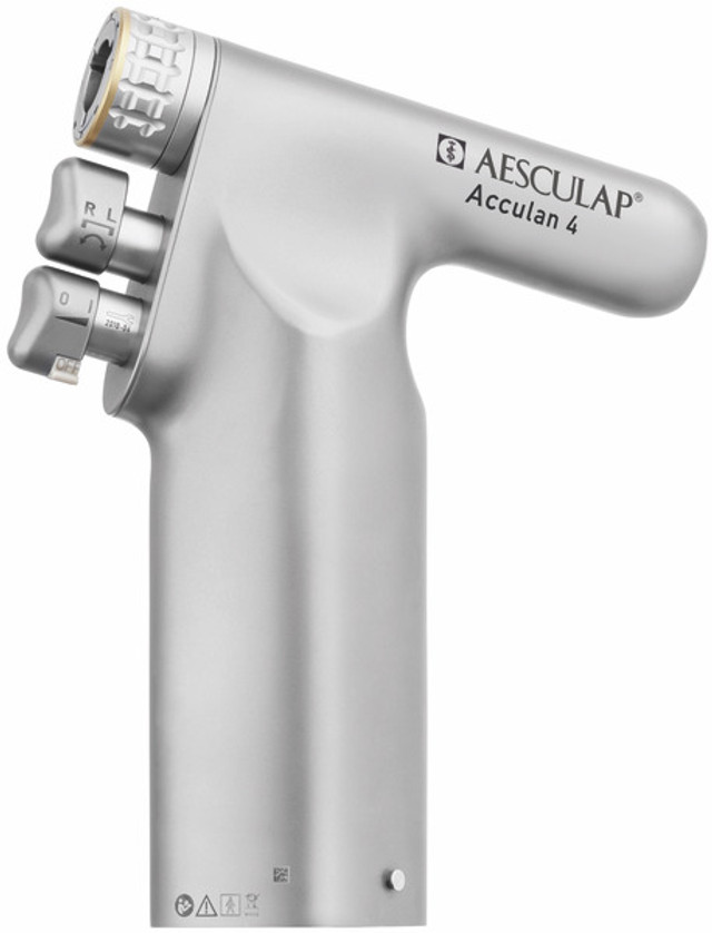 Product Aesculap Acculan 4 Mini Drill, Includes Funnel, Rinsing Adapt, OilSpray Adapt, Brush, Wire Guide- 1 Year Wnty | GA344 Image