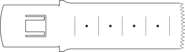 Product Aesculap SAW BLADE RAPID ACTION 50/20/0.7/0.9mm | GC217R Image