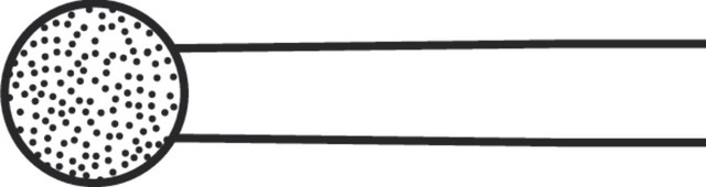 Product Aesculap ELAN 4 Diamond Burr 4.0mm (1-ring) | GP155R Image