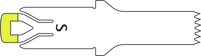 Product Aesculap ELAN 4 Sagittal Saw Blade 15mm x 5mm x 0.3mm, pkg/5 | GP492R Image