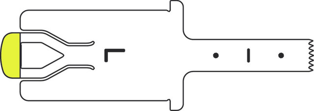 Product Aesculap ELAN 4 Sagittal L Saw Blade 20mm x 5mm x 0.5mm - For GA731/GA831 | GP504R Image