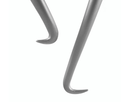 Product Spectrum Asymmetric Gelpi Retractor, 4" (10cm), 1 Long Leg, Ratchet (Pair - Left and Right) | SAH.25-3120 Image