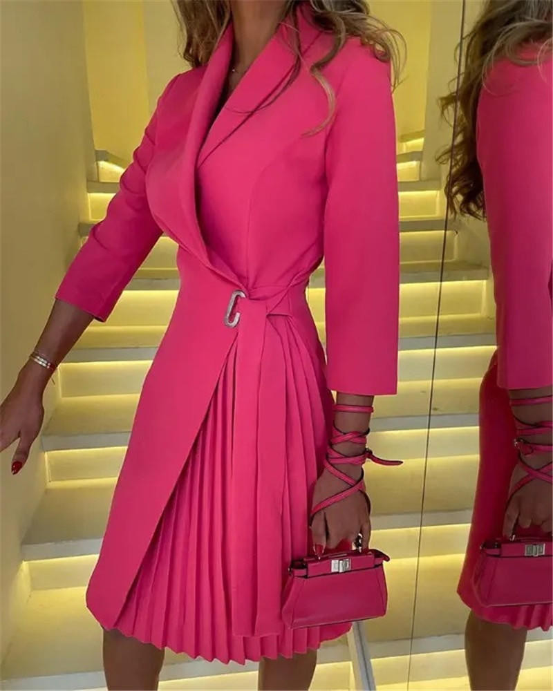 Robe élégante Prune Taille 40 Avec Ceinture Intégrée – Chic Et Confortable, Idée Cadeau Parfaite