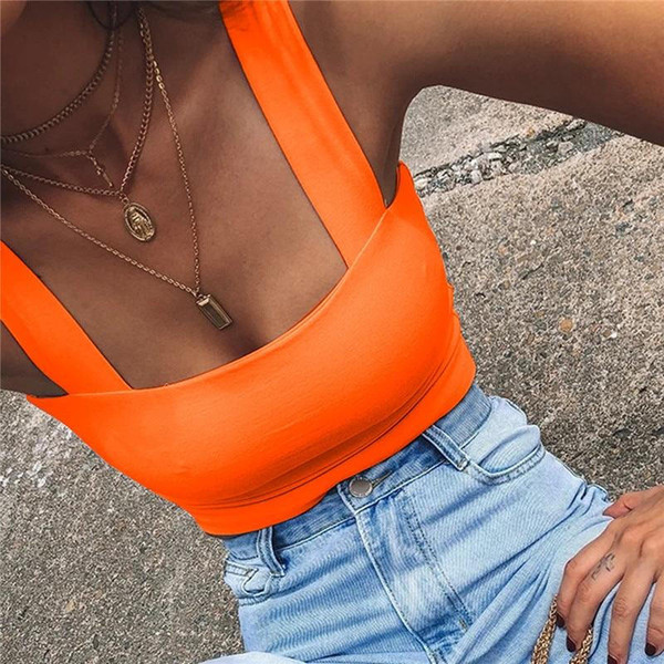 Top Uni a Col Carre Top Uni a Col Carre zaxx