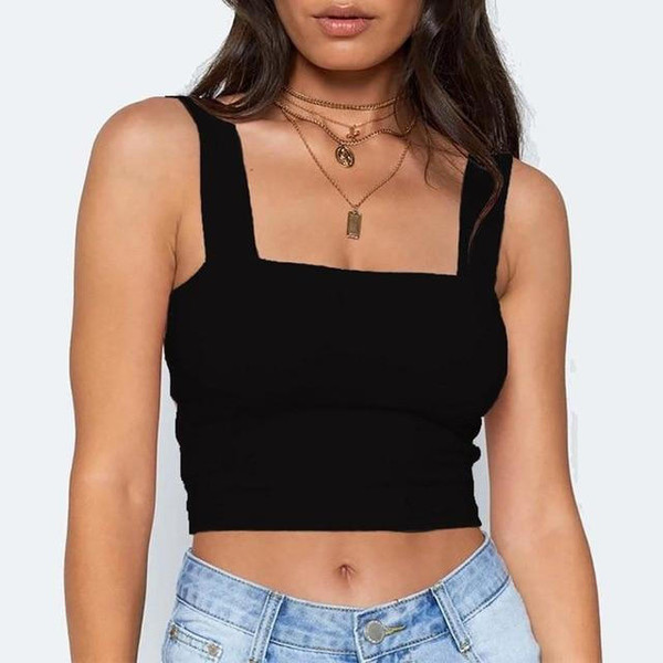 Top Uni a Col Carre Top Uni a Col Carre zaxx