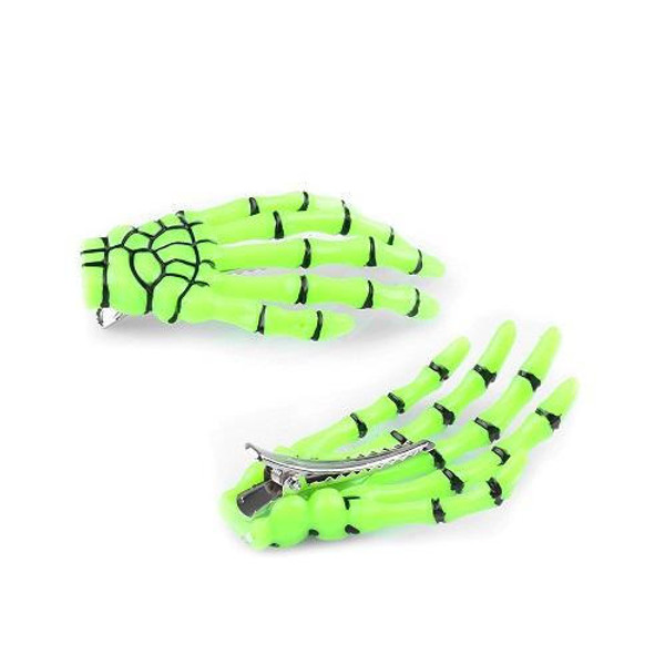 Pinces pour cheveux Mains de Squelette Pinces pour cheveux Mains de Squelette zaxx