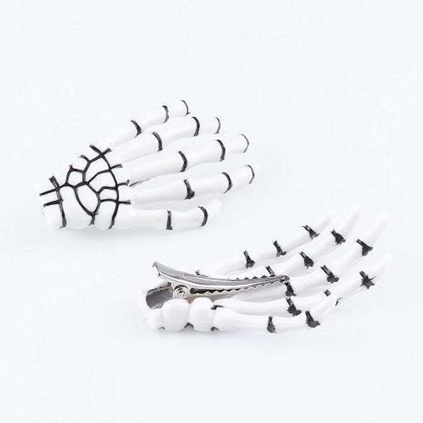 Pinces pour cheveux Mains de Squelette Pinces pour cheveux Mains de Squelette zaxx