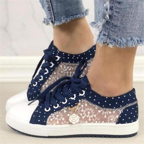 Baskets Denim a Dentelles Baskets Denim a Dentelles zaxx