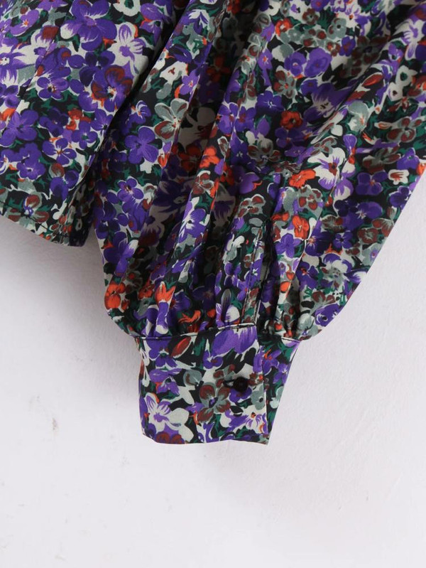 Blouse Vintage Florale zaxx