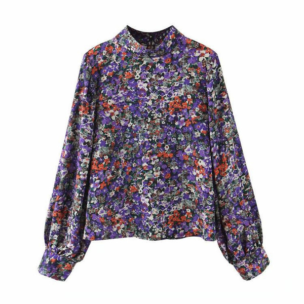 Blouse Vintage Florale zaxx