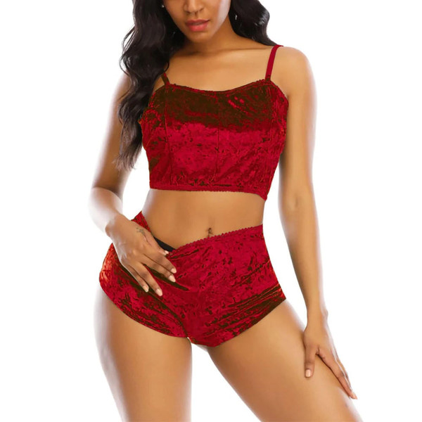 Ensemble Confortable en Velours Ensemble Confortable en Velours zaxx