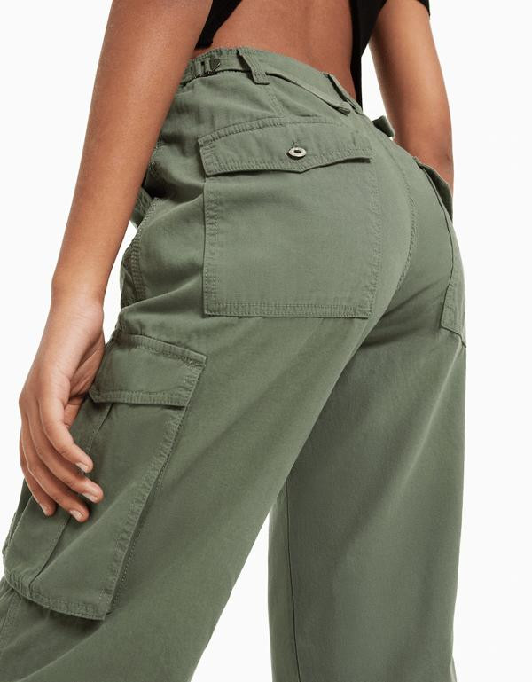 Pantalon Cargo Coupe Droite Ajustable zaxx