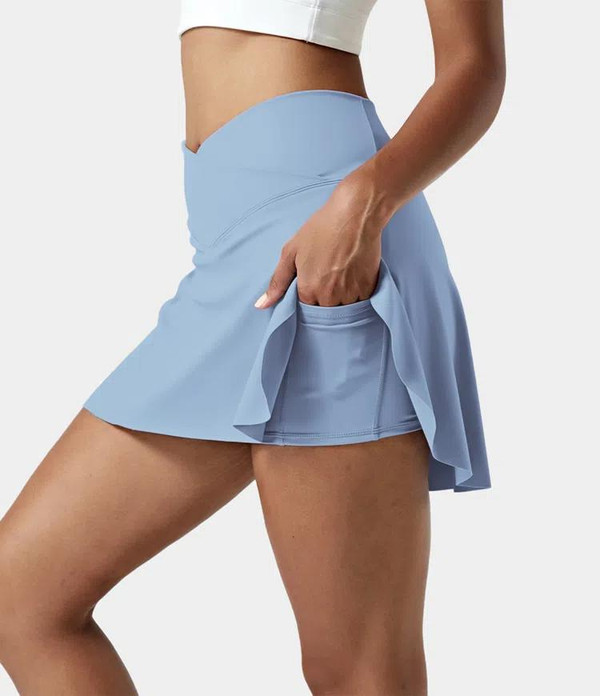 Jupe de Tennis à Poche Latérale Jupe de Tennis à Poche Latérale zaxx