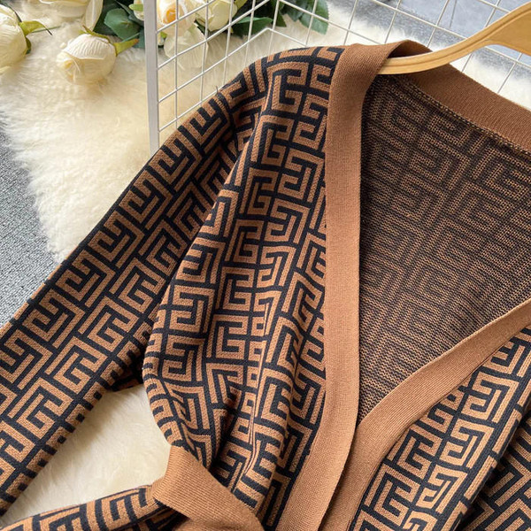 Ensemble Trois Pièces Elégant à Motifs Ensemble Trois Pièces Elégant à Motifs zaxx