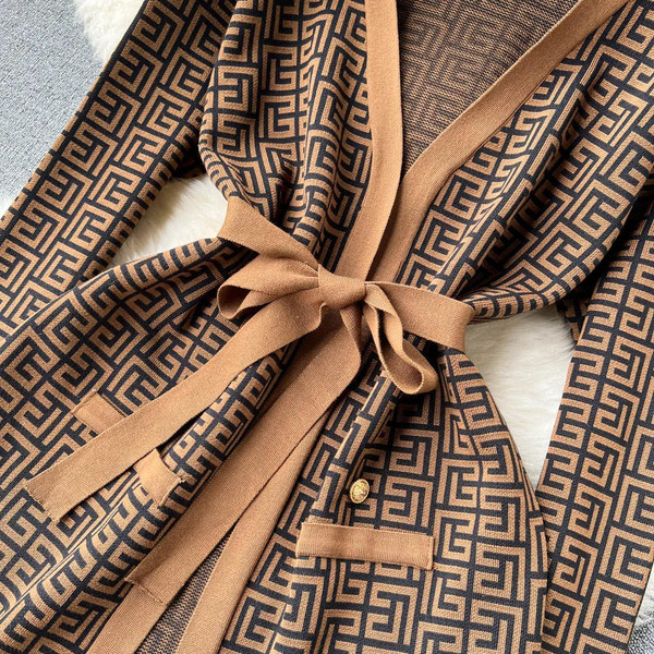 Ensemble Trois Pièces Elégant à Motifs Ensemble Trois Pièces Elégant à Motifs zaxx