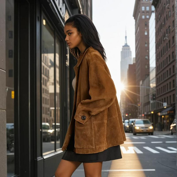 Veste Boutonnée OVERSIZE Veste Boutonnée OVERSIZE zaxx