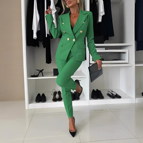 Ensemble Blazer Pantalon Crayon Léa™ Ensemble Blazer Pantalon Crayon Léa™ zaxx