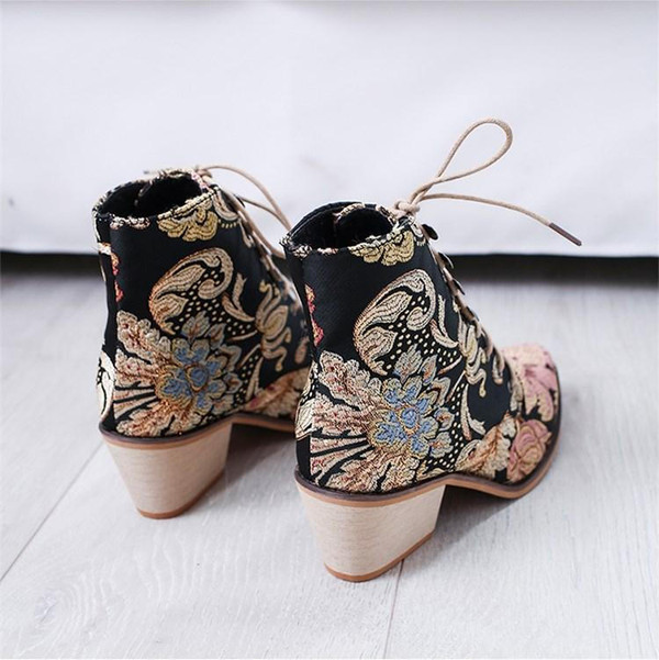 Bottines Vintage a Talons Bottines Vintage a Talons zaxx