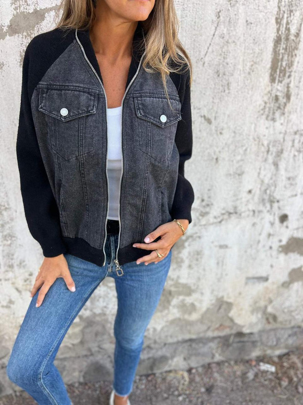 Veste élégante en Jean Zoe Veste élégante en Jean Zoe zaxx