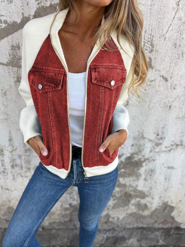 Veste élégante en Jean Zoe Veste élégante en Jean Zoe zaxx