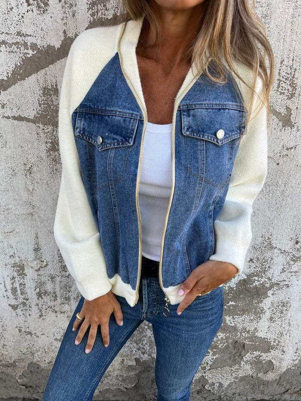 Veste élégante en Jean Zoe Veste élégante en Jean Zoe zaxx