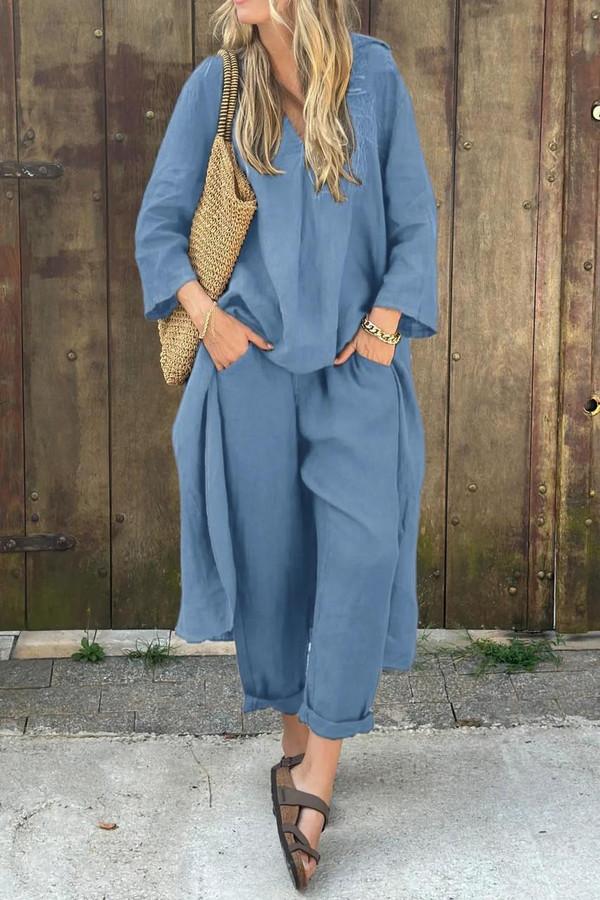 Ensemble Deux Pièces Chic Elégant et Polyvalent Elena™ Ensemble Deux Pièces Chic Elégant et Polyvalent Elena™ zaxx