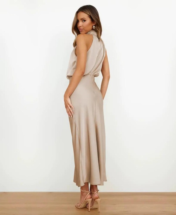 Robe Midi Taille Haute Solène™ Robe Midi Taille Haute Solène™ zaxx