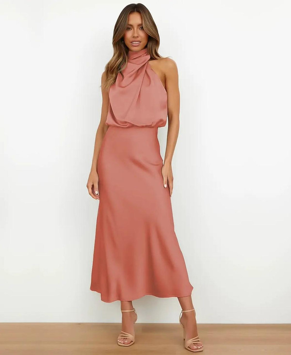 Robe Midi Taille Haute Solène™ Robe Midi Taille Haute Solène™ zaxx