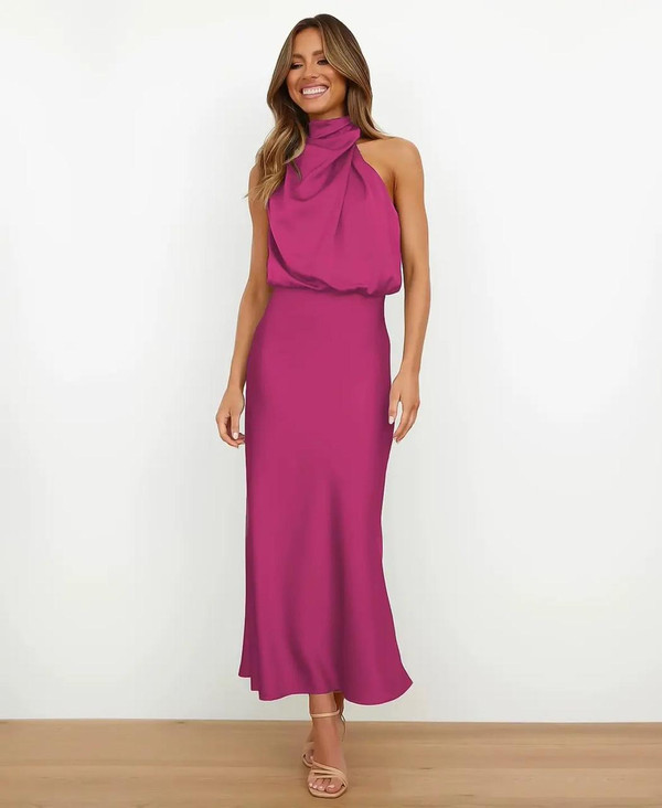 Robe Midi Taille Haute Solène™ Robe Midi Taille Haute Solène™ zaxx