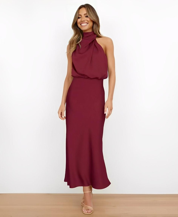 Robe Midi Taille Haute Solène™ Robe Midi Taille Haute Solène™ zaxx