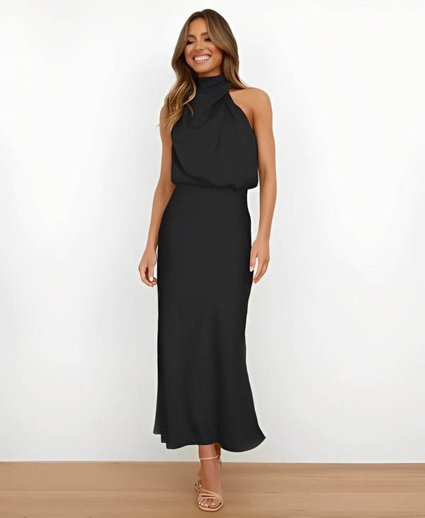 Robe Midi Taille Haute Solène™ Robe Midi Taille Haute Solène™ zaxx