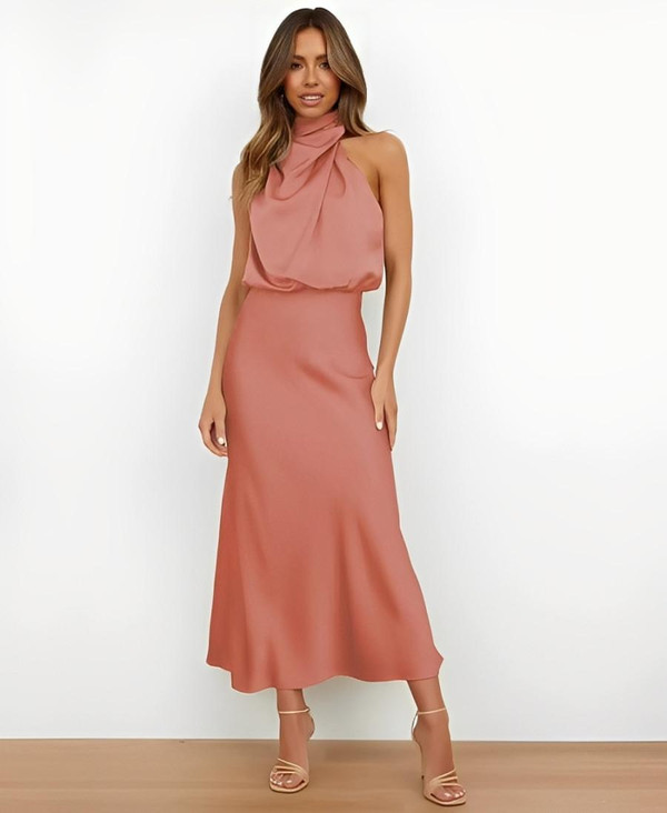 Robe Midi Taille Haute Solène™ Robe Midi Taille Haute Solène™ zaxx