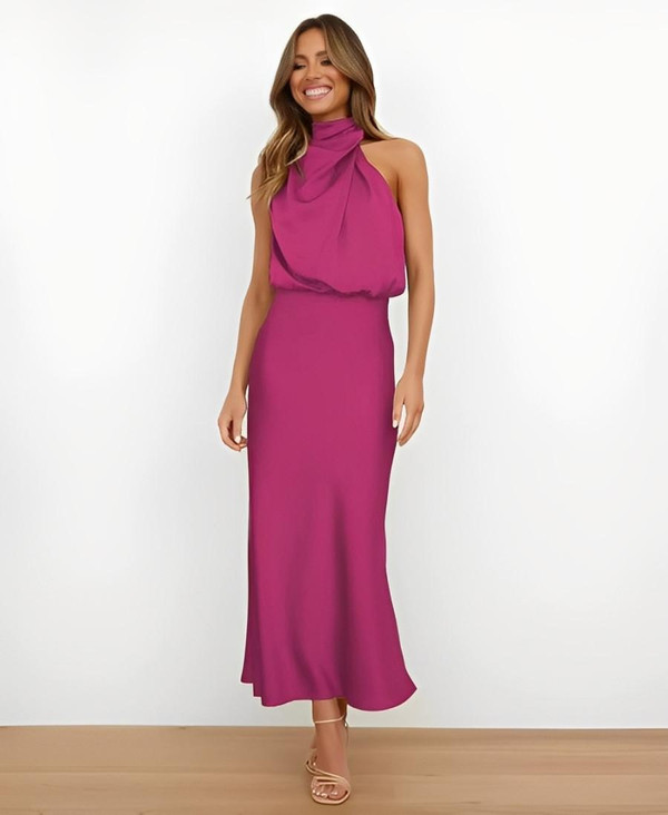 Robe Midi Taille Haute Solène™ Robe Midi Taille Haute Solène™ zaxx