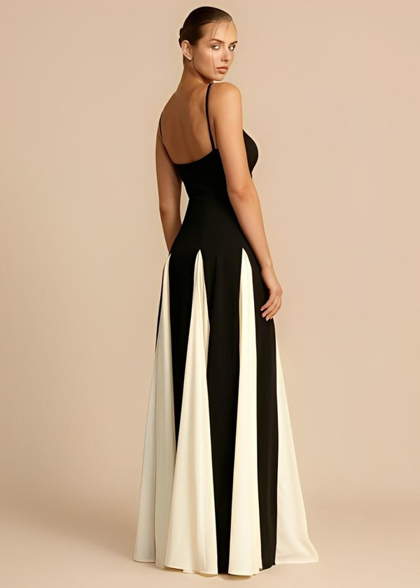 Robe à Bretelles Élégante zaxx