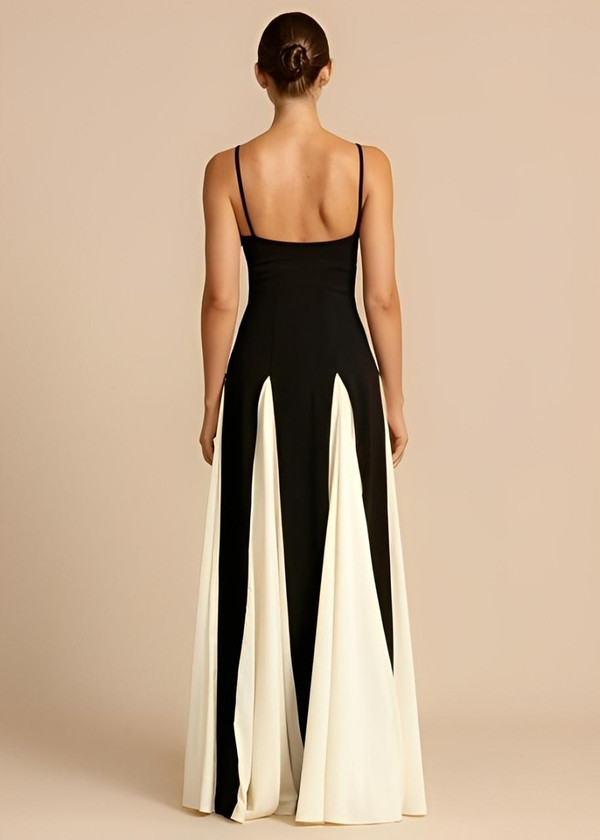 Robe à Bretelles Élégante zaxx