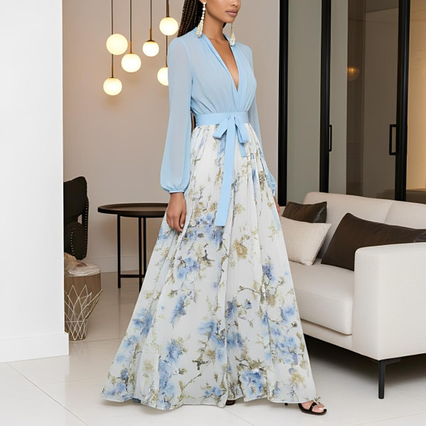 Robe Longue Fleurie Harper™ zaxx