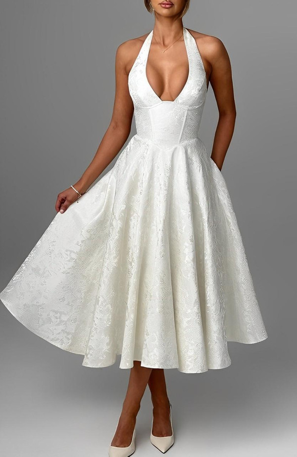 Robe Midi Romantique Catalina™ Robe Midi Romantique Catalina™ zaxx