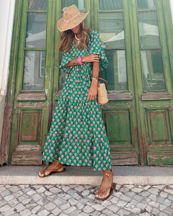 Robe Longue Bohème Lia™ Robe Longue Bohème Lia™ zaxx