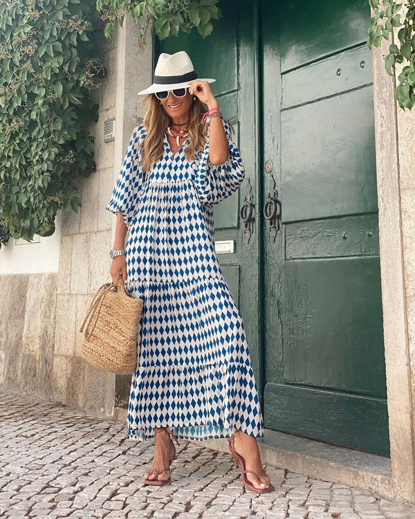 Robe Longue Bohème Lia™ Robe Longue Bohème Lia™ zaxx