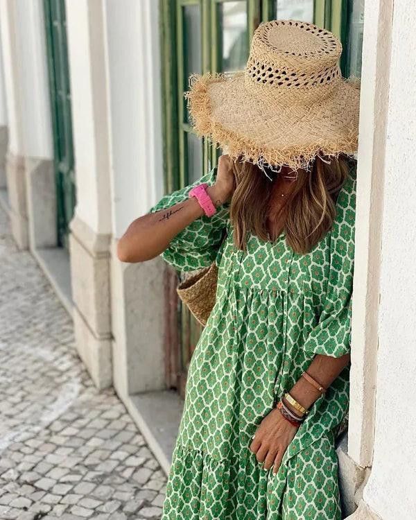 Robe Longue Bohème Lia™ Robe Longue Bohème Lia™ zaxx