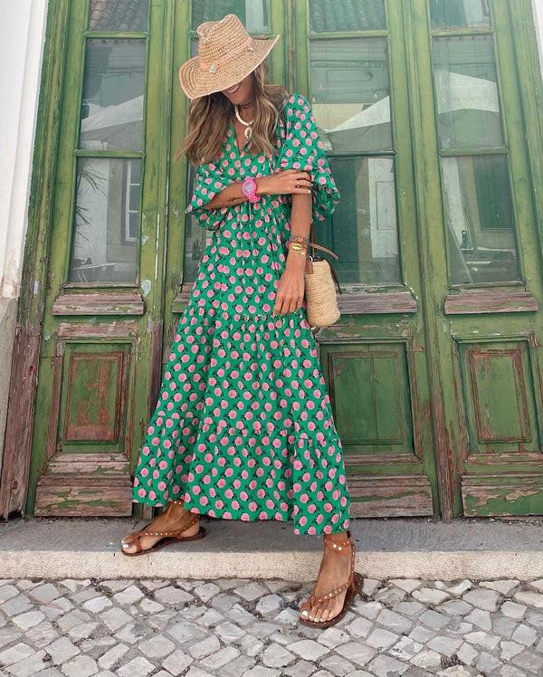 Robe Longue Bohème Lia™ Robe Longue Bohème Lia™ zaxx