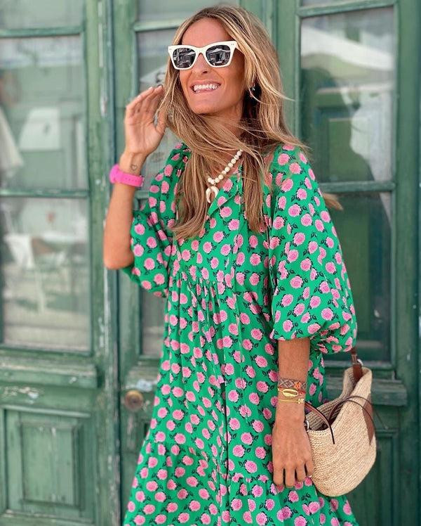 Robe Longue Bohème Lia™ Robe Longue Bohème Lia™ zaxx