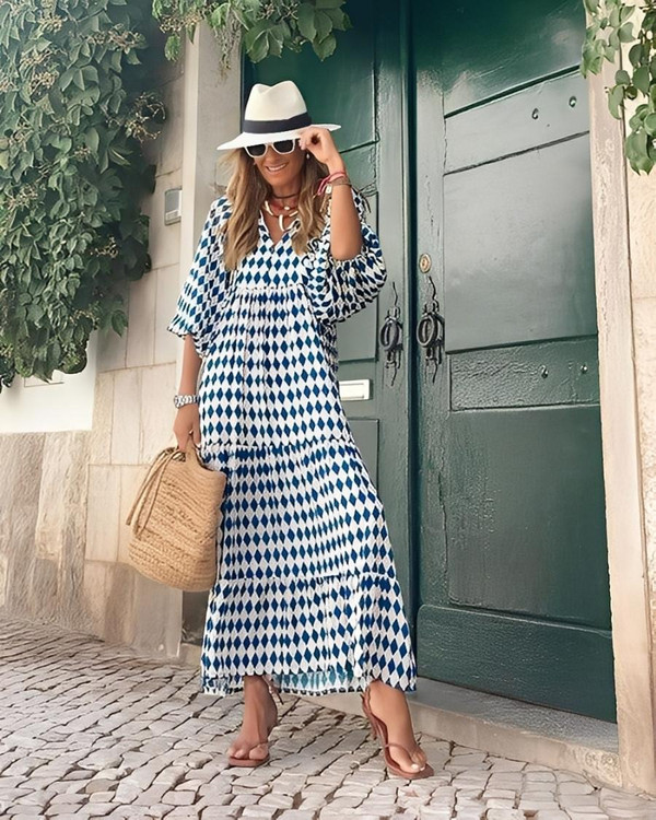 Robe Longue Bohème Lia™ Robe Longue Bohème Lia™ zaxx