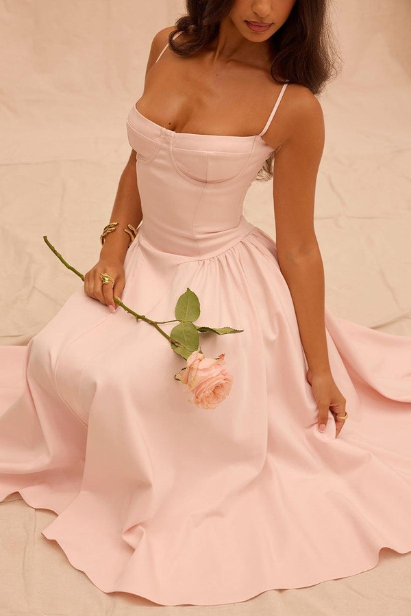 Robe Midi Corsetée Celine™ Robe Midi Corsetée Celine™ zaxx