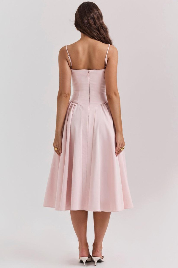 Robe Midi Corsetée Celine™ Robe Midi Corsetée Celine™ zaxx
