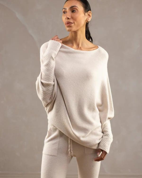 Pull Drapé Asymétrique Zenvora™ Pull Drapé Asymétrique Zenvora™ zaxx