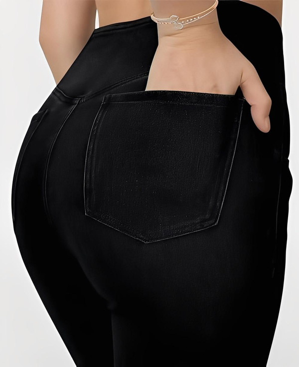 Jean Stretch Taille Haute Croisée Vintaro™ zaxx