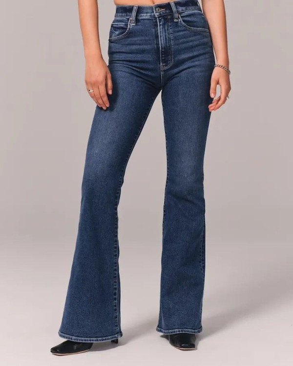 Jean Flare Extensible à Taille Ultra Haute Nuvden™ Jean Flare Extensible à Taille Ultra Haute Nuvden™ zaxx