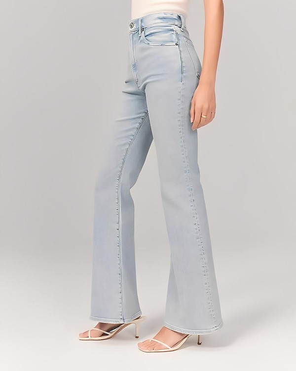 Jean Femme Évasé Taille Haute Nuvden™ zaxx